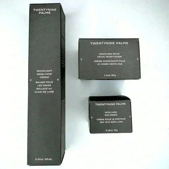 Twentynine Palms Set of 3- Facial Moisturizer , Hand Cream , Eye Cream - Picture 3 of 7
